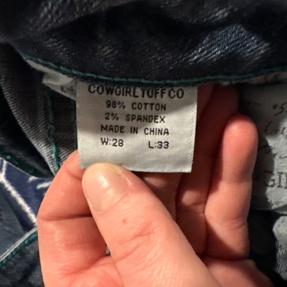 Cowgirl Tuff Apache Jeans - Picture 4 of 4